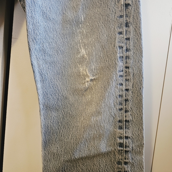 Levis | Worn In Vintage 501 Cotton Straight Leg Jeans Size 33 - Picture 9 of 13